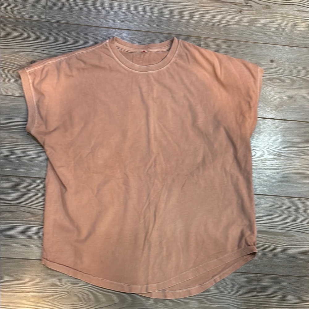 Le Bon Shoppe Clay Coloured Ease Tee - M